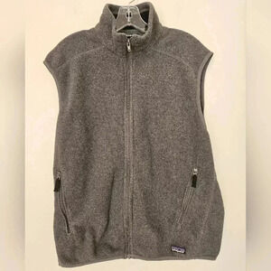 Patagonia Synchilla Full Zip Vest Size Large EUC